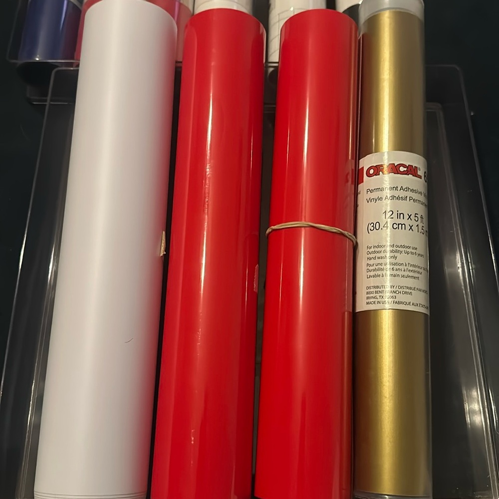 Cricut Htv and Permanent Adhesive Vinyl Bundle
